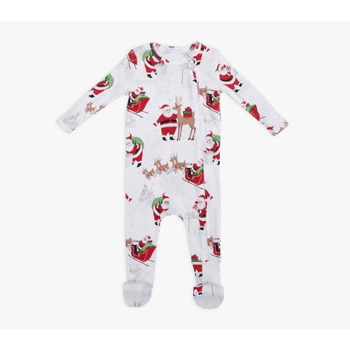 Heritage Santa Organic Cotton Baby Pajama