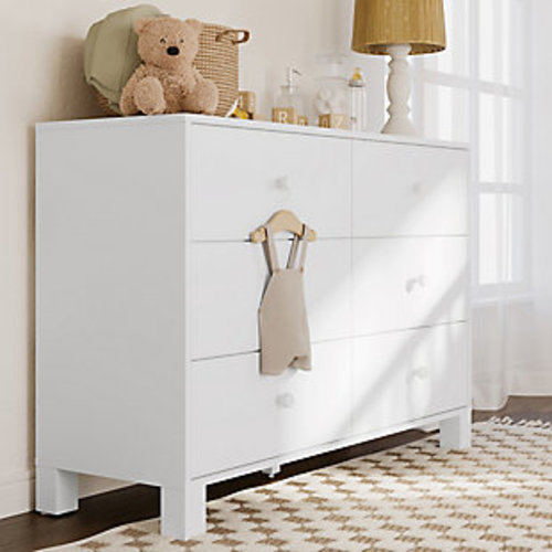 Storkcraft California 6 Drawer Double Dresser