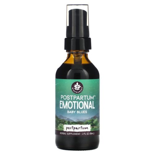 WishGarden Herbs Postpartum Emotional Baby Blues, 2 fl oz (59 ml)