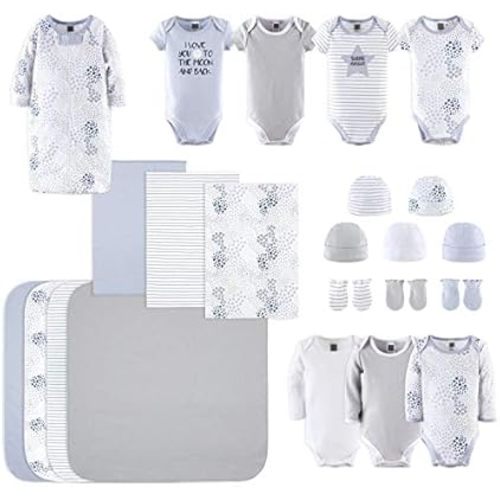 The Peanutshell Newborn Layette Gift Set for Baby Boys or Girls | 23 Piece Gender Neutral Newborn Clothes & Accessories Set | Fits Newborns to 3 Months : Amazon.com.au: Clothing, Shoes & Accessories