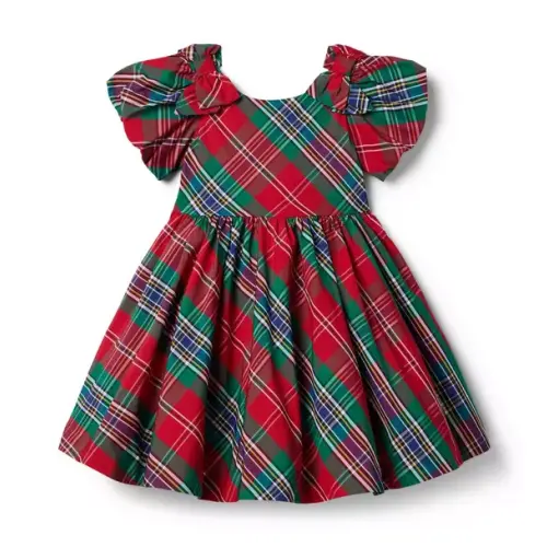 Girl Bradbury Red Tartan The Tartan Dress by Janie and Jack