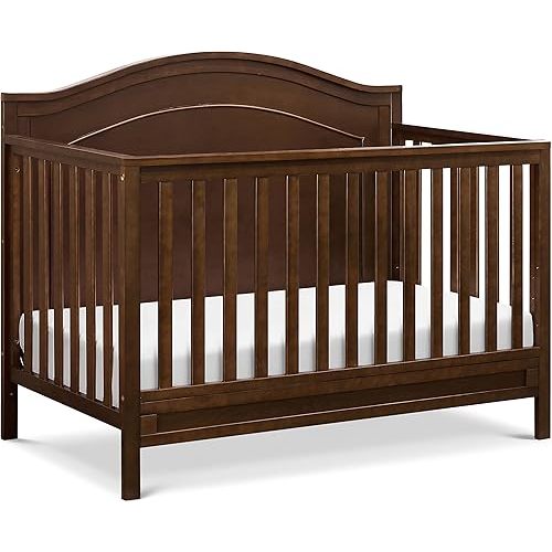 DaVinci Charlie 4-in-1 Convertible Crib in Espresso, Greenguard Gold Certified