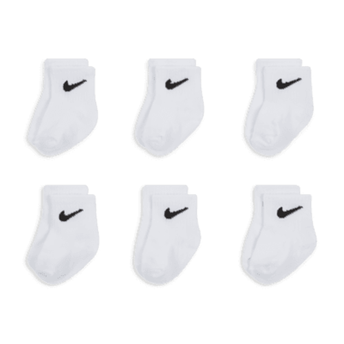 Nike Logo Ankle Socks Box Set (6 Pairs) Baby Socks