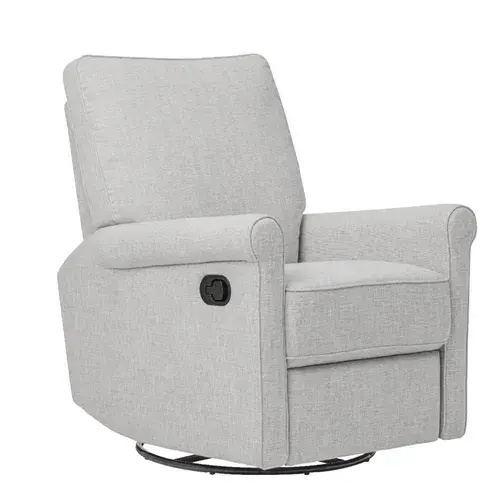 Il Tutto Millie Recliner Glider Chair Pure Grey | Baby Bunting AU