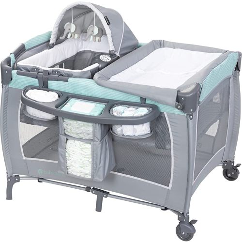 Baby Trend Lil' Snooze Deluxe III, Cozy Mint