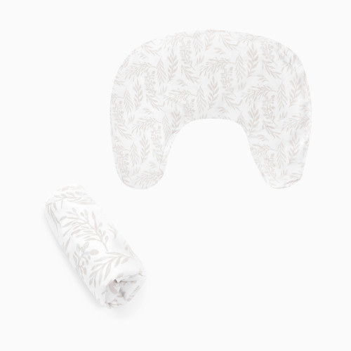 Boppy New Nursing Pillow Cover - Beige Foliage