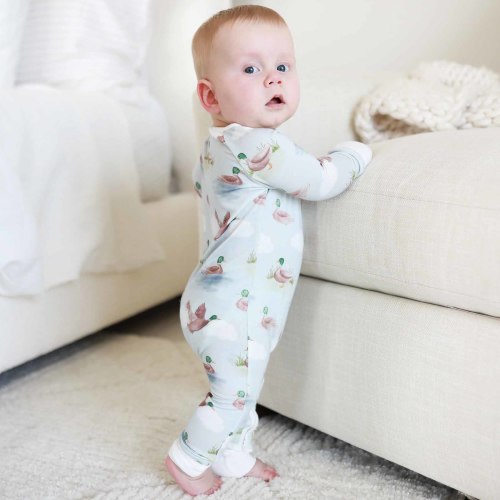 Little Duckling Convertible Zip Romper