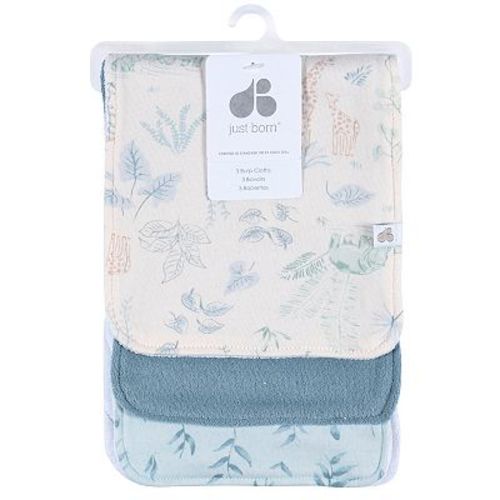 Just Born® Baby 3-Pack Burp Cloths