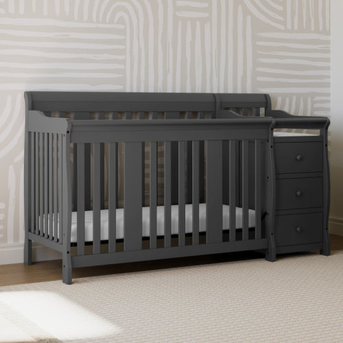 Storkcraft Portofino 5-in-1 Convertible Crib and Changer & Reviews | Wayfair