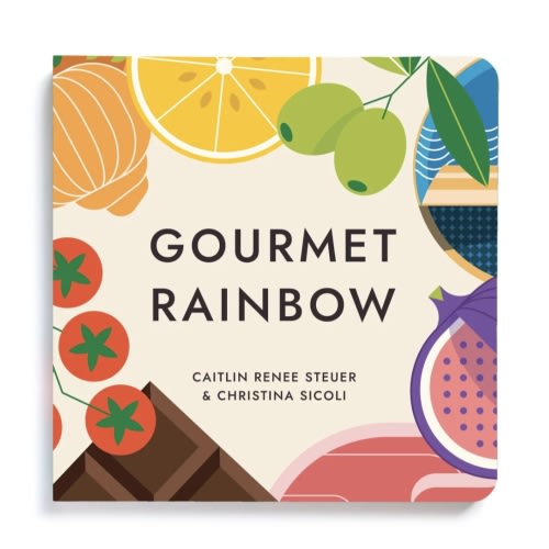 Gourmet Rainbow Board Book | Explore Fine Foods with Baby – Chunky Deli