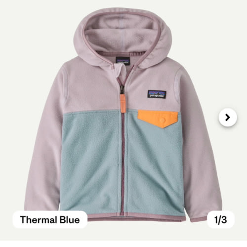 Patagonia Baby Micro D® Snap-T® Fleece Jacket
