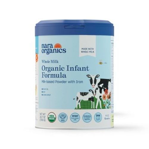 Nara Organics Whole Milk Infant Formula Powder - 24.7oz