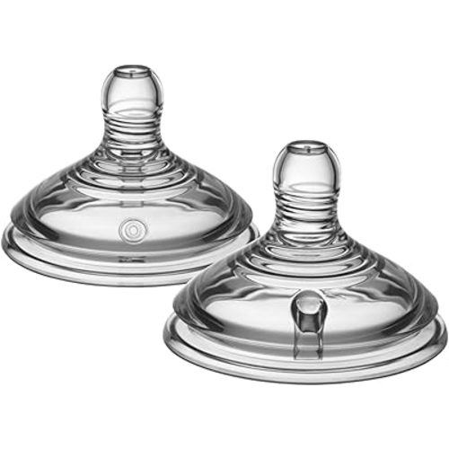 Tommee Tippee Closer to Nature Bottle Nipples, Extra Slow Flow - 2 count
