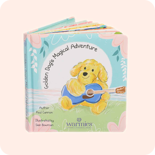 Golden Dog Warmies | Microwavable Golden Dog Warmies Stuffed Animal | Warmies USA
