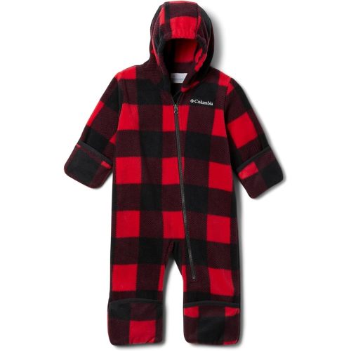 Columbia Baby Snowtop II Bunting - 0-3 Months - Mountain Red Check