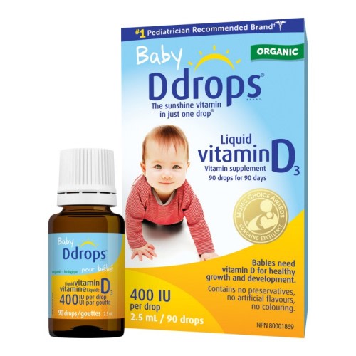 Baby Ddrops Liquid Vitamin D 400IU