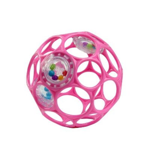 Oball Rattle: BPA-Free, Easy To Grip Baby Toy, Gross Motor Skills Development