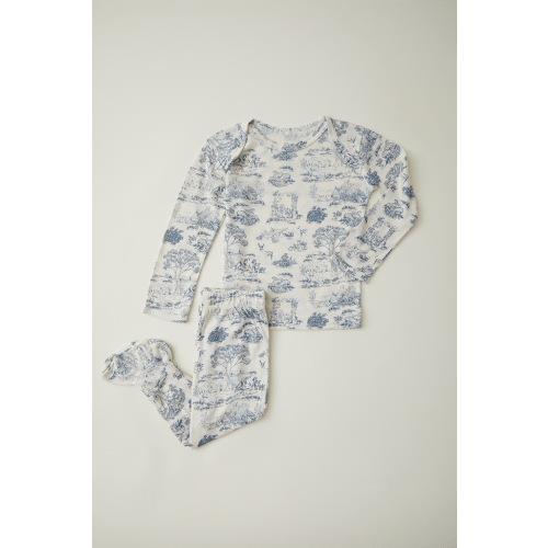 Bleu Toile Baby Sleep Set