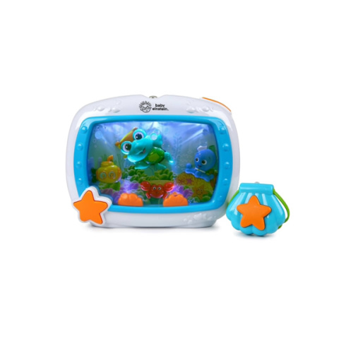 Baby Einstein Sea Dreams Soother Musical Crib Toy and Sound Machine, Newborn and up