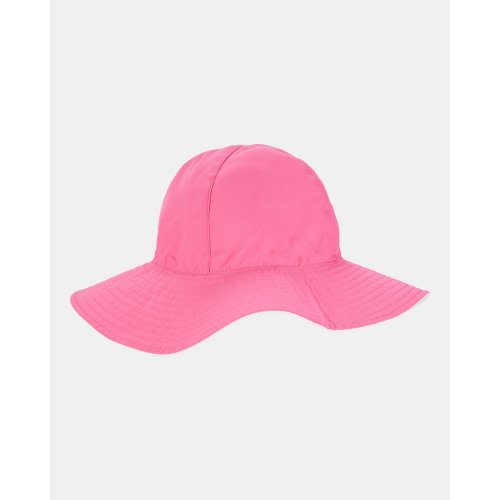 Toddler Girl Reversible Solid Swim Hat - Pink/White | Carter's