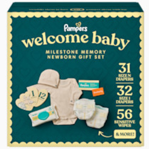 Pampers Milestone Memories Gift Set