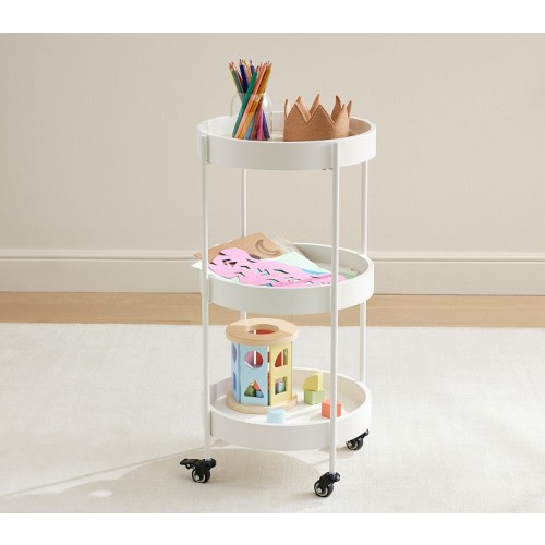 Round Storage Cart