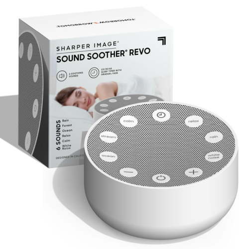 Sharper Image® Infant Sleep Therapy White Noise Machine, Natural Sounds, Portable for Travel