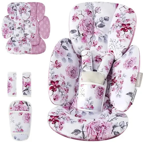 Infant Car Seat Insert Babybody Support for Newborn Infant Toddler, Soft Breathable Fabric, Compatible with 3 to 5 Point Harness Systems, Fit for Carseats, Strollers, Swing
