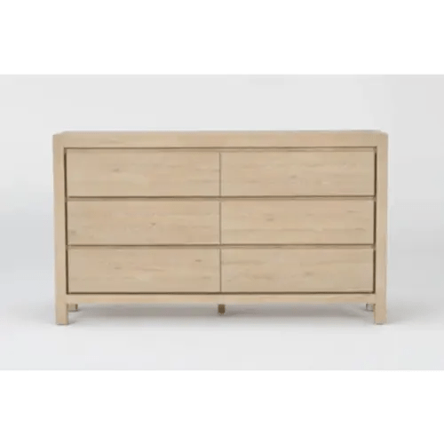 Voyage Natural Wood 6-Drawer Dresser By Nate Berkus + Jeremiah Brent | Living Spaces