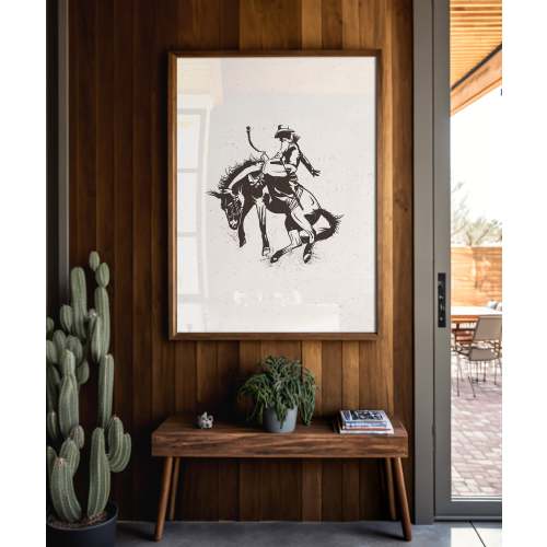 Bronc Rider #3 of 3
 – HeadWestStudio