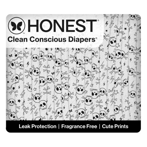 Honest Wetness Indicator Diapers - Plant-Based & Fragrance-Free | Honest