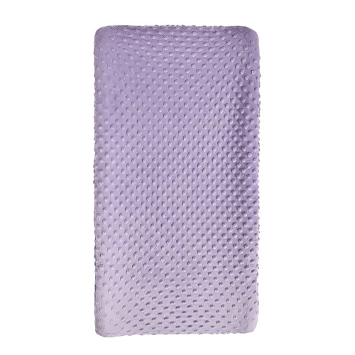 Changing Pad Cover Super Soft Dots Skin-Friendly Breathable Wipeable Changing Table Sheets for Baby Boy and Baby Girl (Lavender)