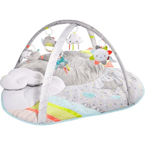 Skip Hop Baby Play Gym and Infant Playmat, Silver Lining Cloud, Grey