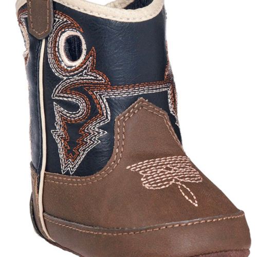 Double Barrel Infant Boys' Trace Baby Bucker Boots - Round Toe | Boot Barn