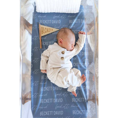 Personalized Wood Announcement | Flag