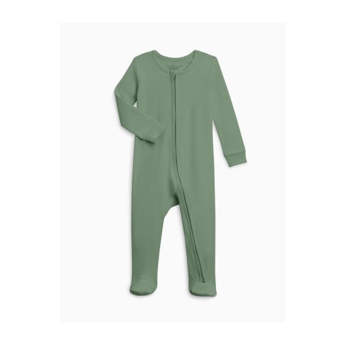 Organic Cotton Peyton Zipper Sleeper, 6-12M