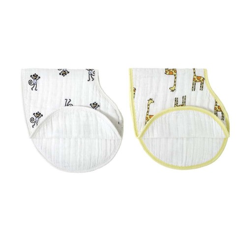 Jungle Jam Classic Burpy Bib 2pk | aden + anais