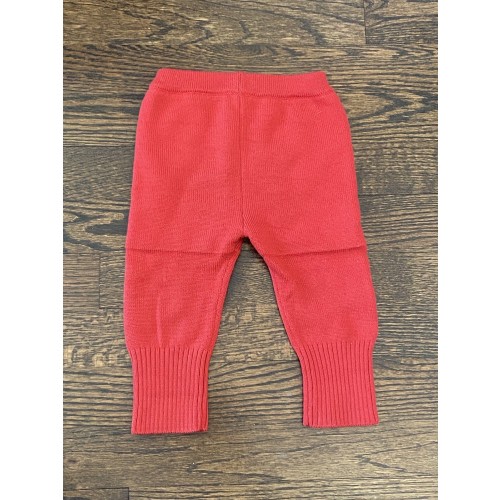 $68 Sloomb Basewoolies 0-6 Months Baby Red 100% Wool EUC Sustainablebab<wbr/>yish