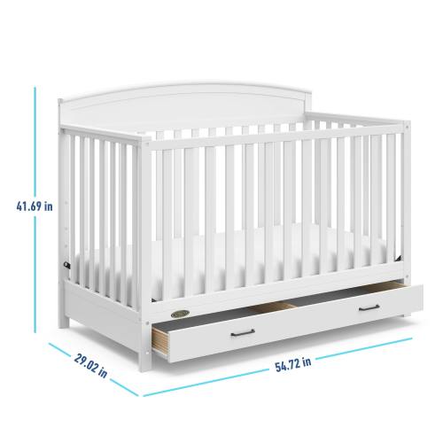Benton Convertible Crib With Drawer
