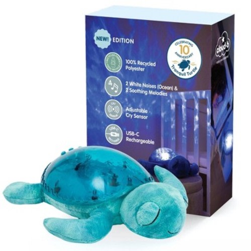 Cloud B Tranquil Turtle Sound Machine and Nightlight Toy – New Edition