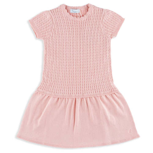 Kensington Cable Dress in Blush