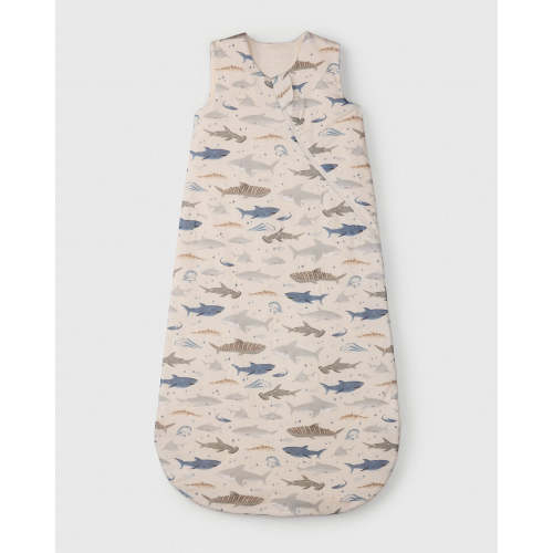 Baby Sleep Sack TENCEL™ 1.0 TOG - Smiley Sharks