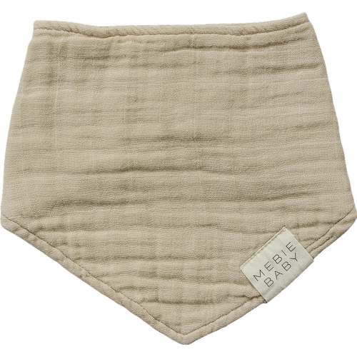 oatmeal muslin bib