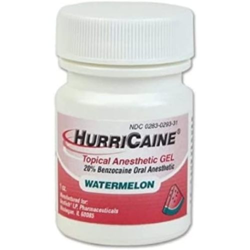 HurriCaine Topical Anesthetic Gel Watermelon - 1 oz.