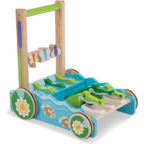 First Play Chomp & Clack Alligator Push Toy