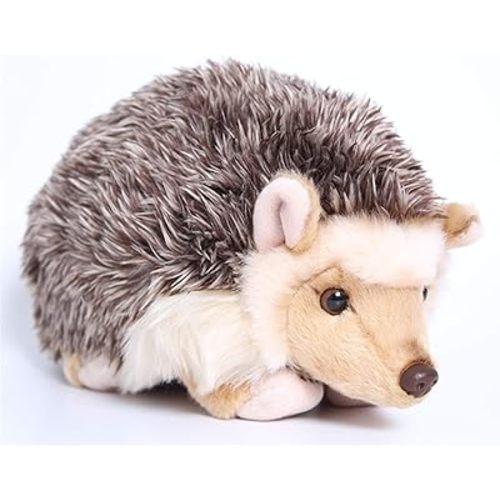 TAMMYFLYFLY Lifelike Hedgehog Plush Stuffed Animal Toy Desert Hedgehog Cute Animal Model (6 inches) (6 in(Pack of 1))