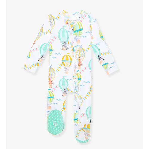 Balloon Wonder Footie Zippered One Piece (6 - 12 mos)