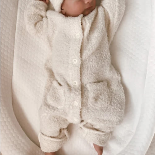 Luna + Luca Cozy Teddy Pocket Jumpsuit