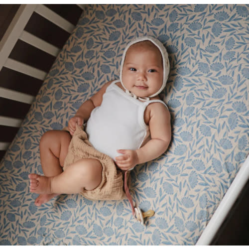 Mushie Extra Soft Muslin Crib Sheet – Babyletto