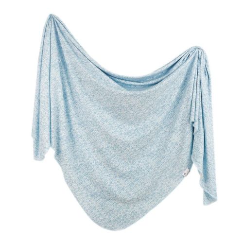 Copper Pearl Knit Swaddle Blanket